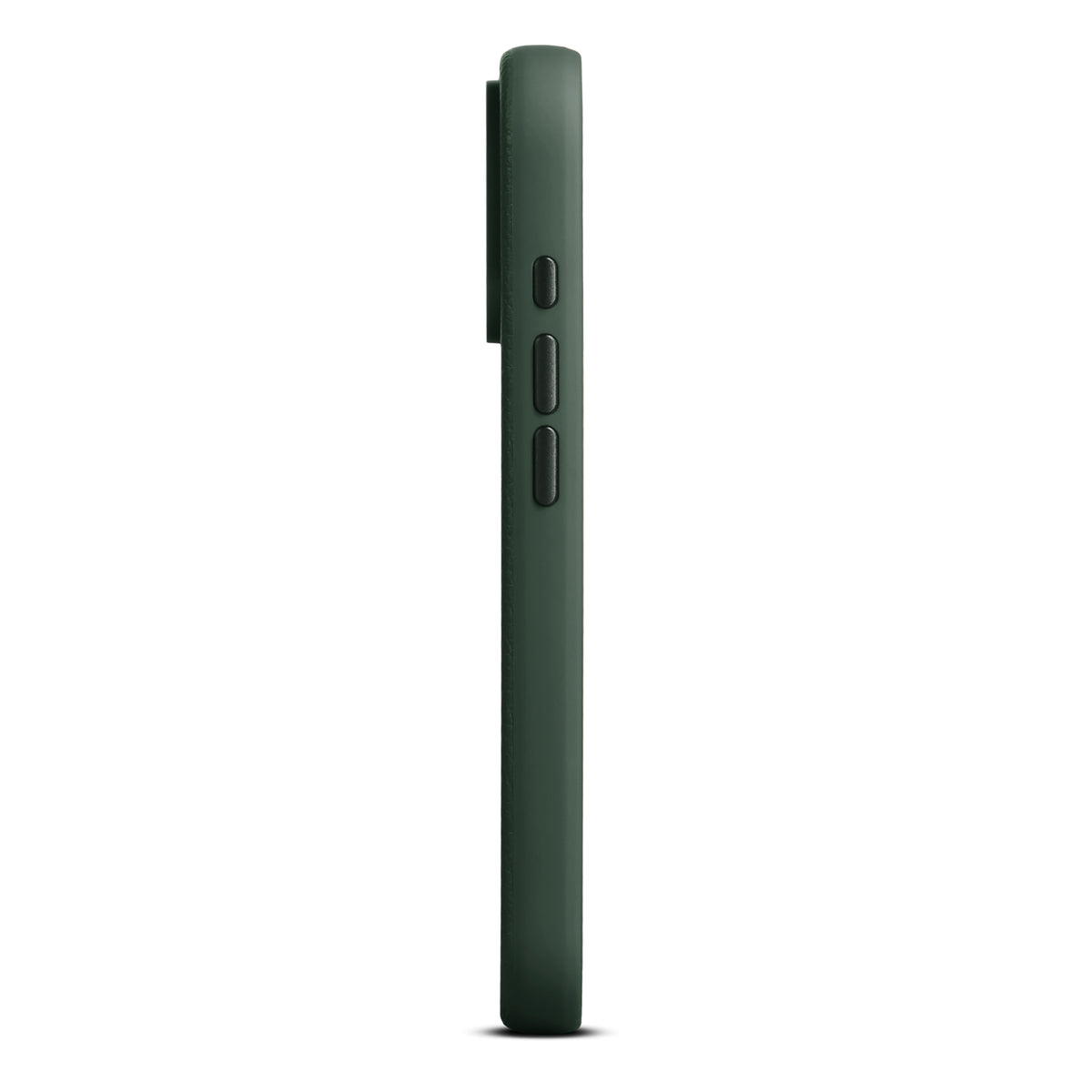 Husa de protectie Woolnut din piele pentru iPhone 18 Pro Max, Verde