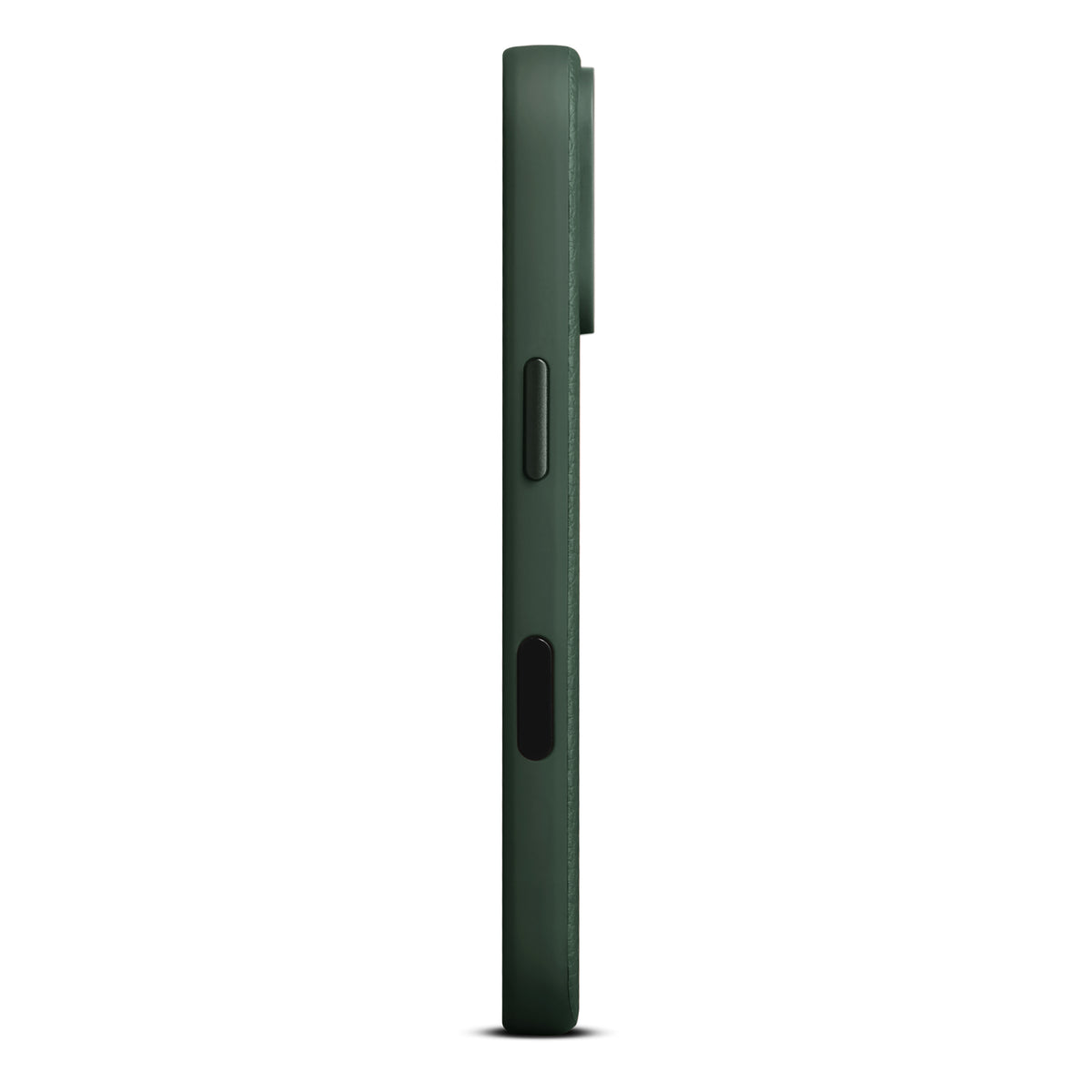 Husa de protectie Woolnut din piele pentru iPhone 18 Pro Max, Verde