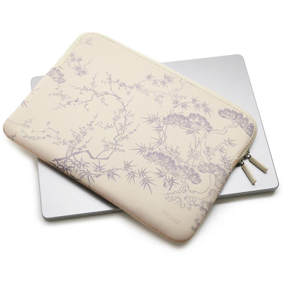 Husa de protectie TRUNK pentru MacBook 13", Neopren, Sakura Veil