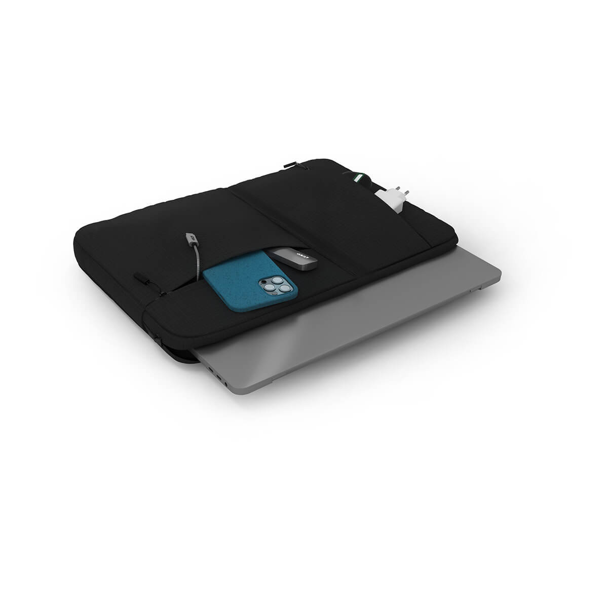 Husa de protectie pentru MacBook Pro/Air 13", Negru - iSTYLE RO
