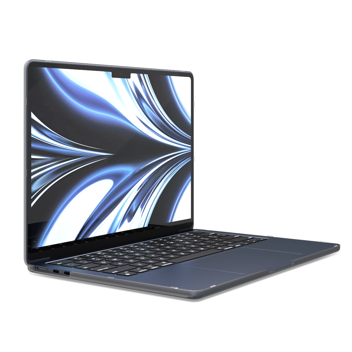 Carcasa de protectie NEXT ONE pentru MacBook Air 13" M2/M3, Transparent - iSTYLE RO