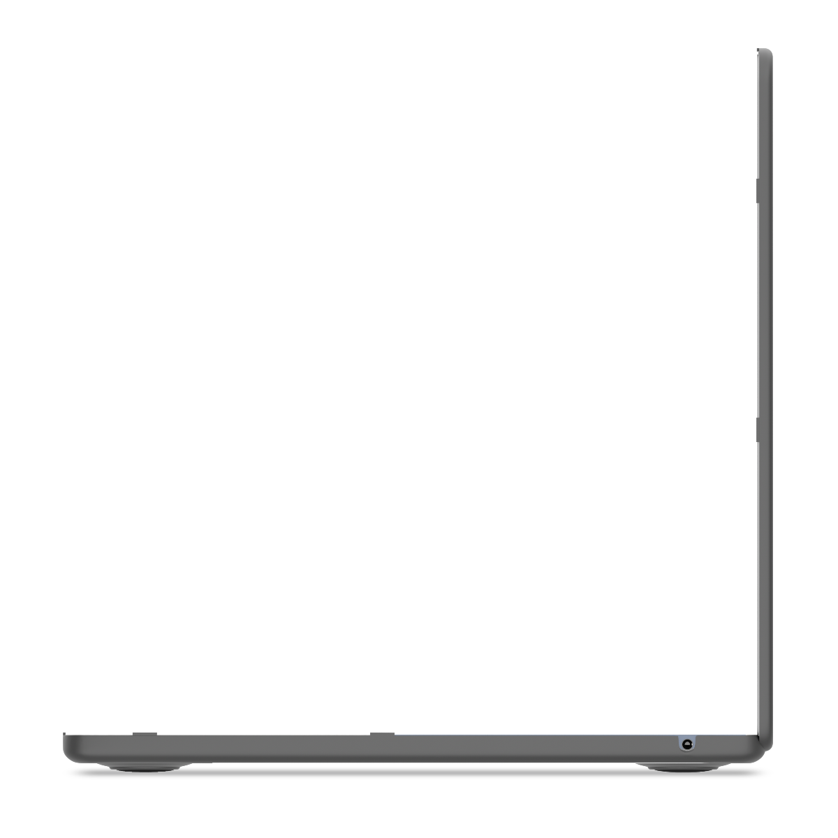 Carcasa de protectie NEXT ONE pentru MacBook Air 13" M2/M3, Negru - iSTYLE RO