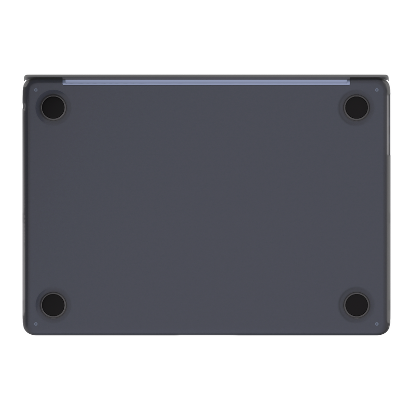 Carcasa de protectie NEXT ONE pentru MacBook Air 13" M2/M3, Negru - iSTYLE RO