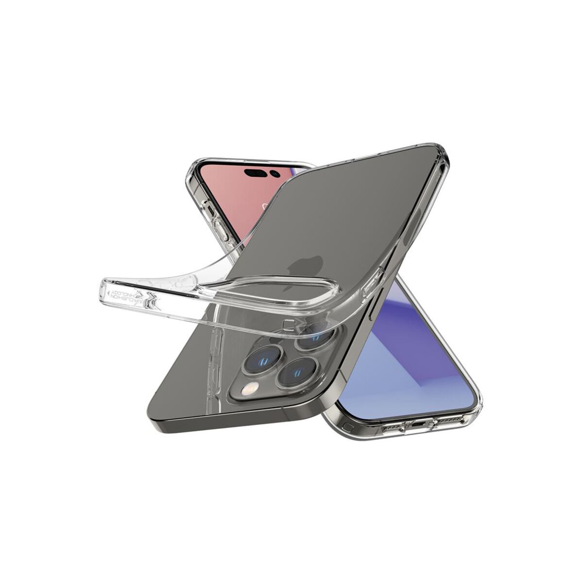Husa de protectie Spigen Crystal Flex pentru iPhone 14 Pro Max, Crystal Clear - iSTYLE RO