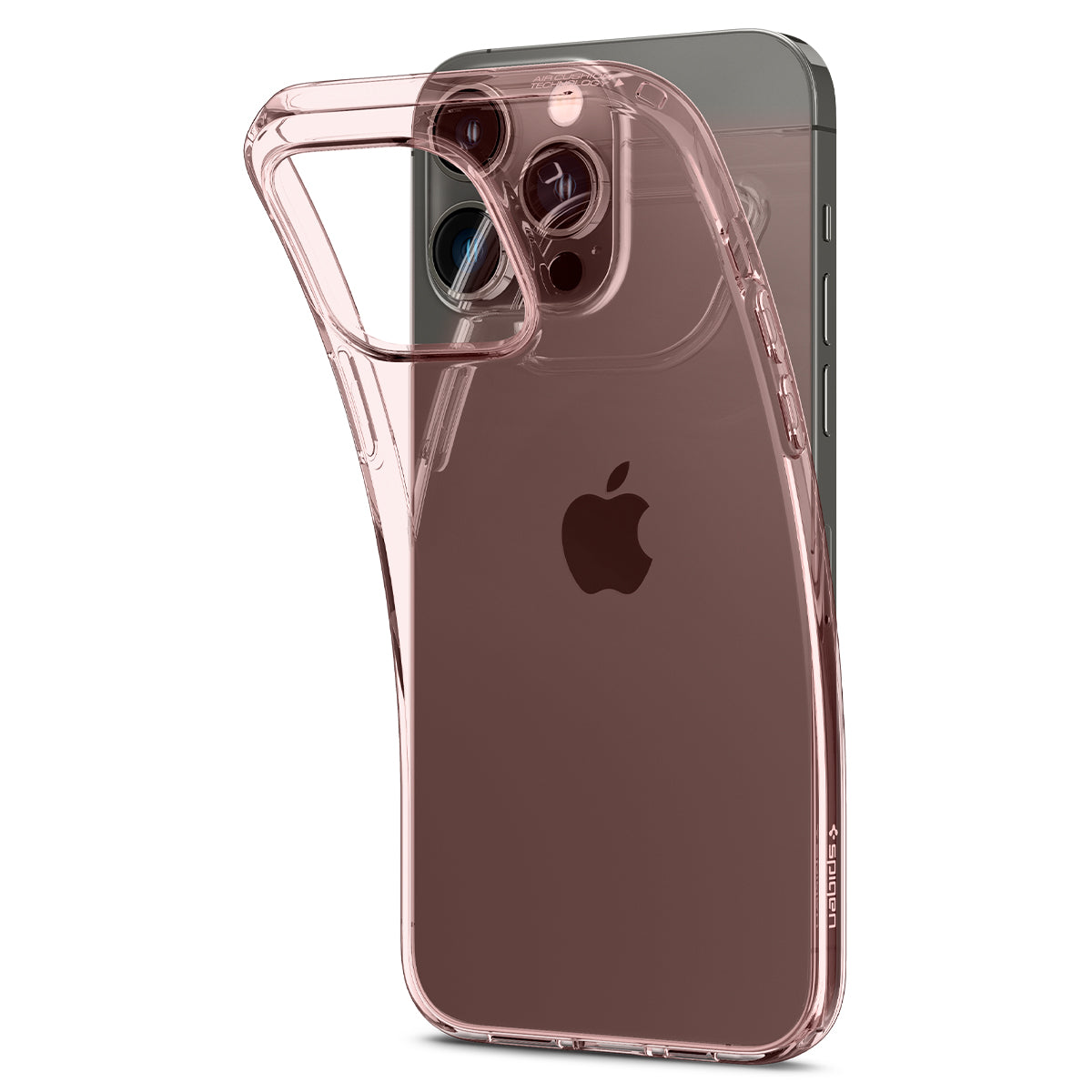 Husa de protectie Spigen Crystal Flex pentru iPhone 14 Pro Max, Rose Crystal - iSTYLE RO