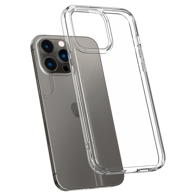 Husa de protectie Spigen Crystal Hybrid pentru iPhone 14 Pro Max, Crystal Clear - iSTYLE RO