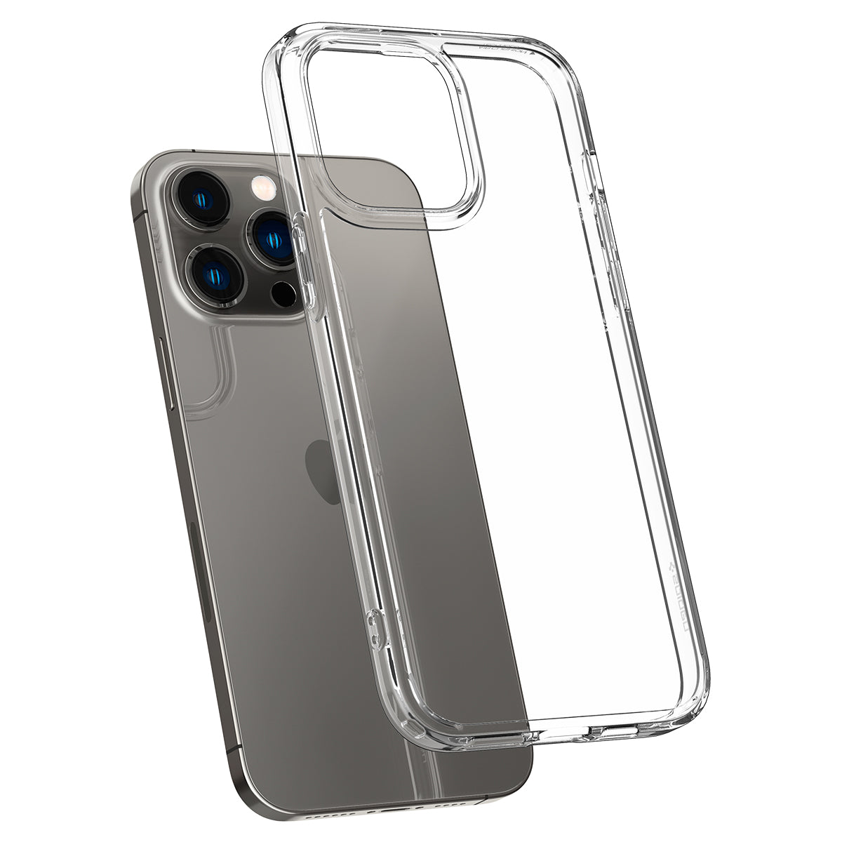 Husa de protectie Spigen Crystal Hybrid pentru iPhone 14 Pro, Crystal Clear - iSTYLE RO