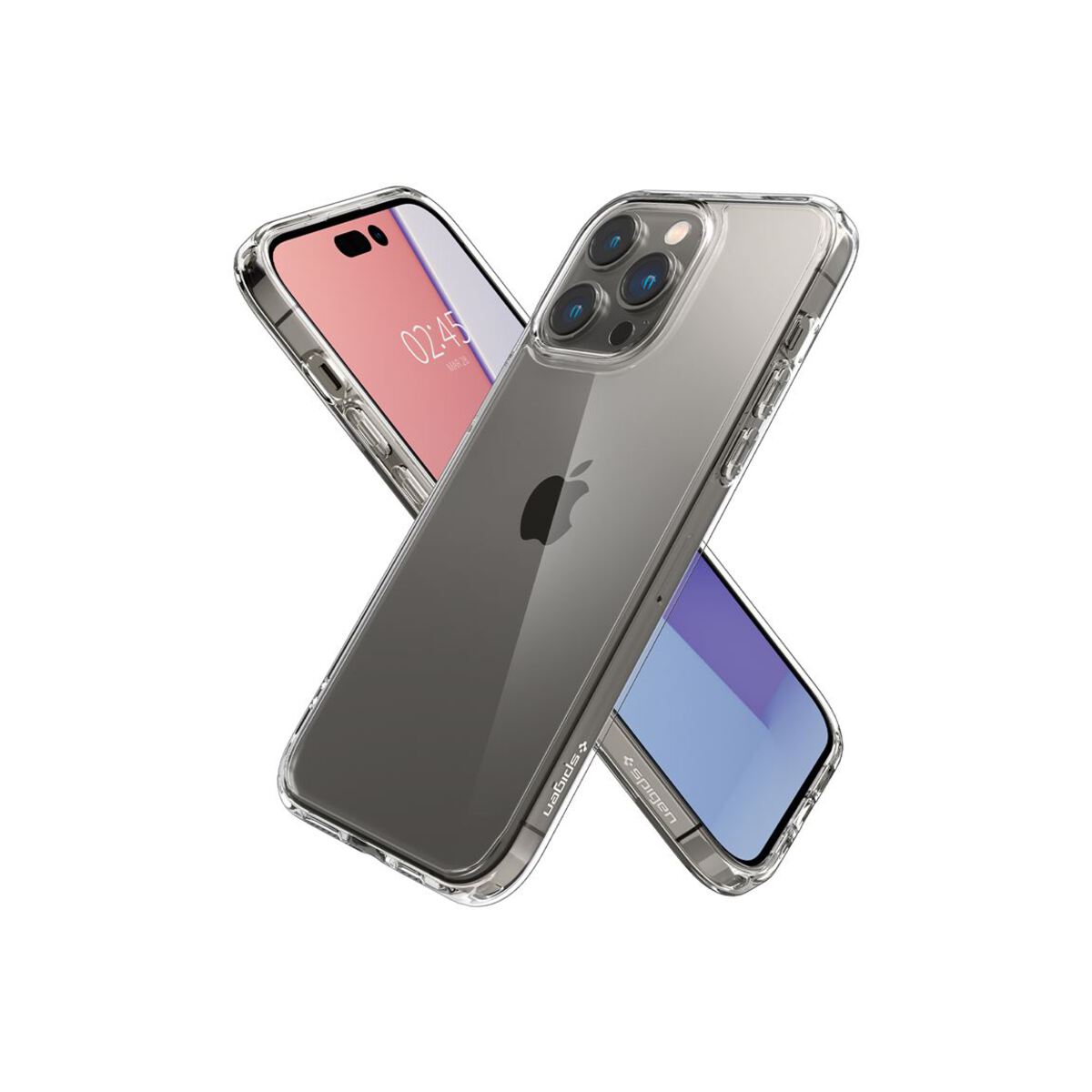 Husa de protectie Spigen Crystal Hybrid pentru iPhone 14 Pro Max, Crystal Clear - iSTYLE RO
