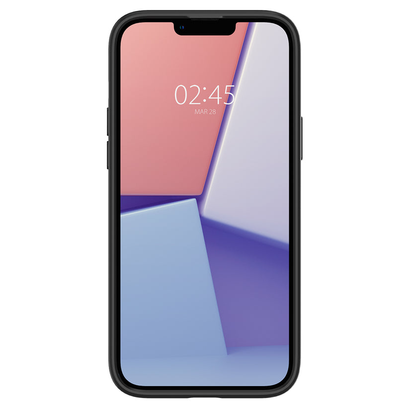 Husa de protectie Spigen Crystal Hybrid pentru iPhone 14, Negru - iSTYLE RO