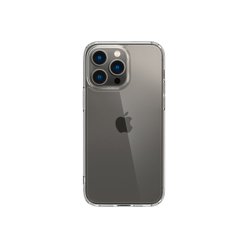 Husa de protectie Spigen Crystal Hybrid pentru iPhone 14 Pro, Crystal Clear - iSTYLE RO