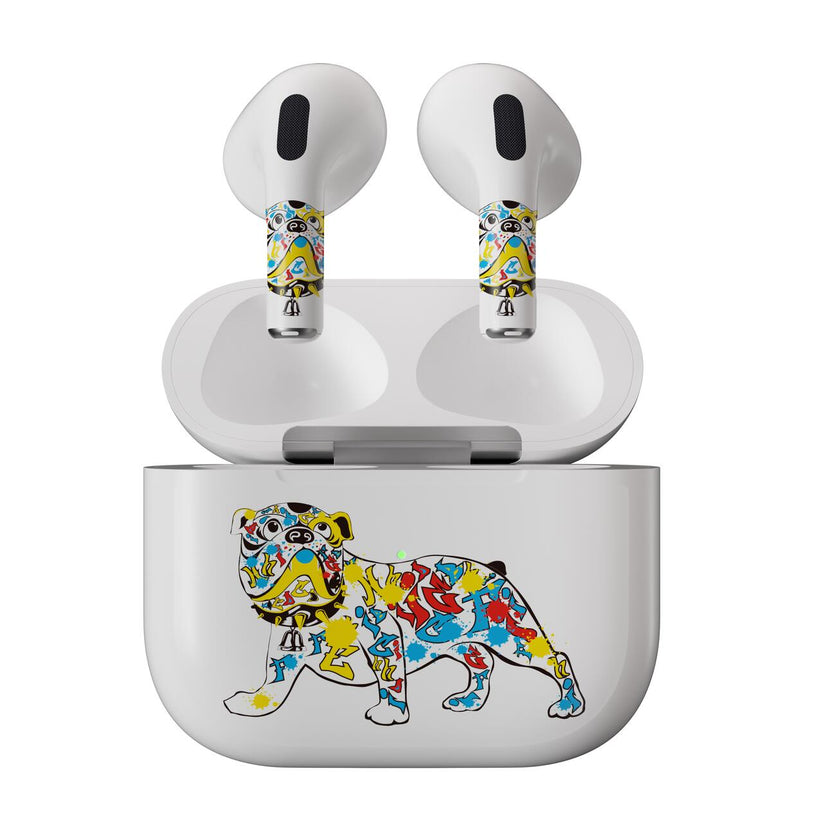 Skin NEXT ONE pentru AirPods 3rd Gen. - Buldog - iSTYLE RO