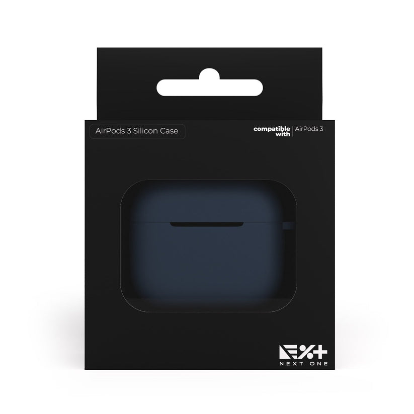Husa de protectie NEXT ONE pentru AirPods 3, Albastru - iSTYLE RO