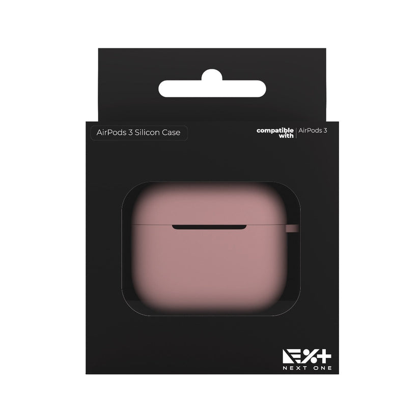 Husa de protectie NEXT ONE pentru AirPods 3, Roz - iSTYLE RO