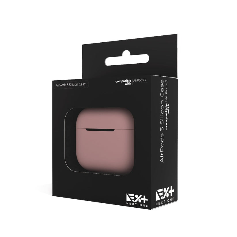 Husa de protectie NEXT ONE pentru AirPods 3, Roz - iSTYLE RO