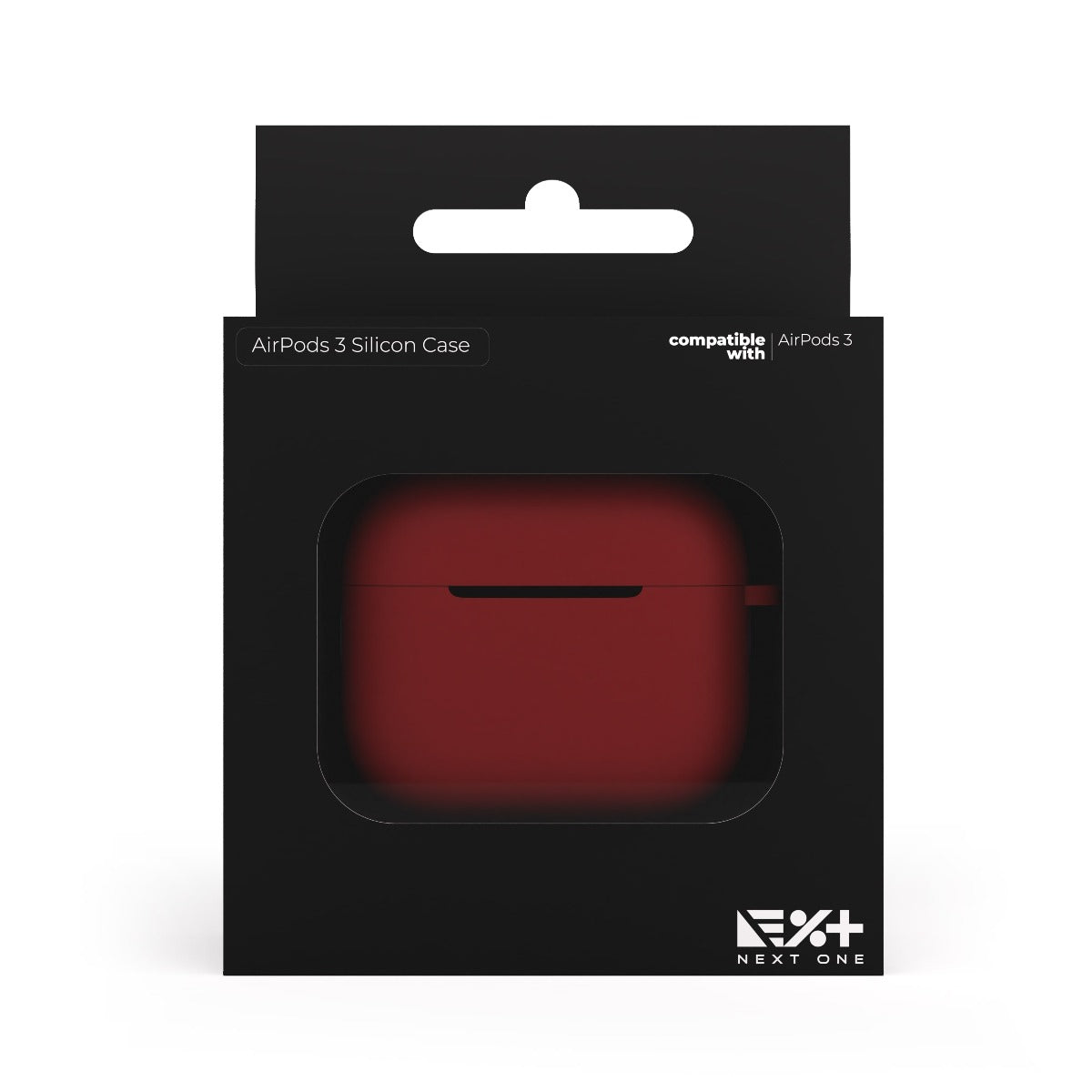 Husa de protectie NEXT ONE pentru AirPods 3, Rosu - iSTYLE RO