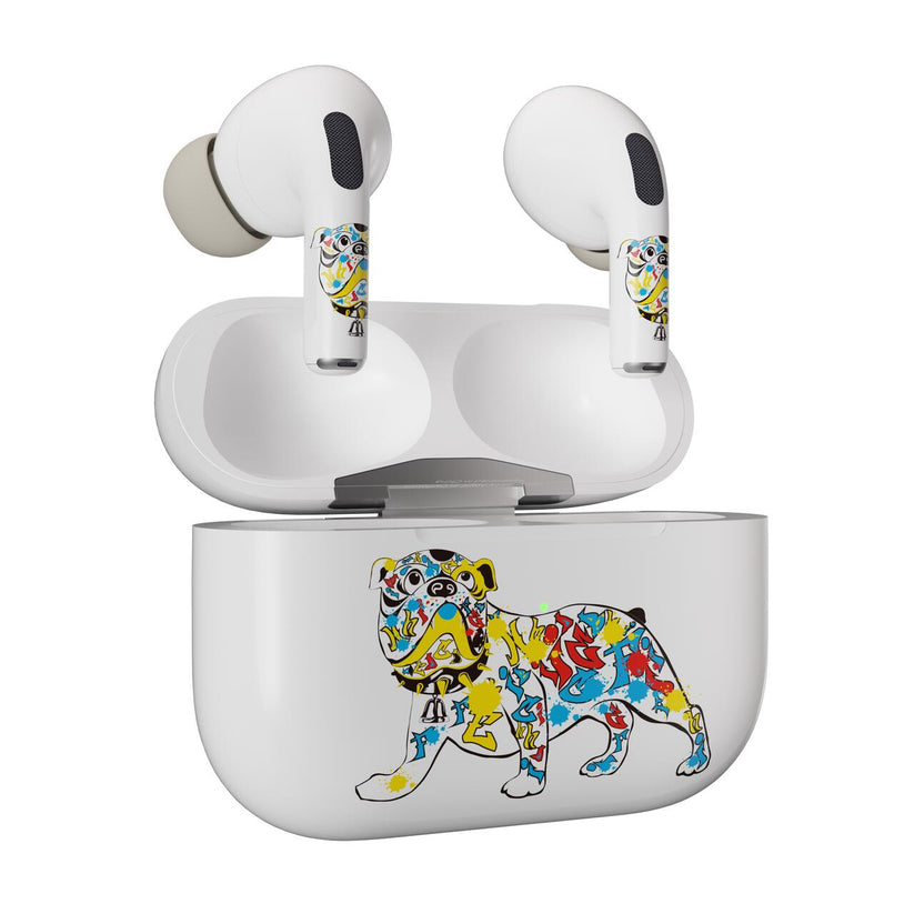 Skin NEXT ONE pentru AirPods Pro - Bulldog - iSTYLE RO