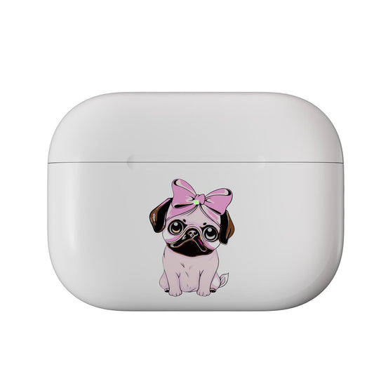 Skin NEXT ONE pentru AirPods Pro - Pug Roz - iSTYLE RO