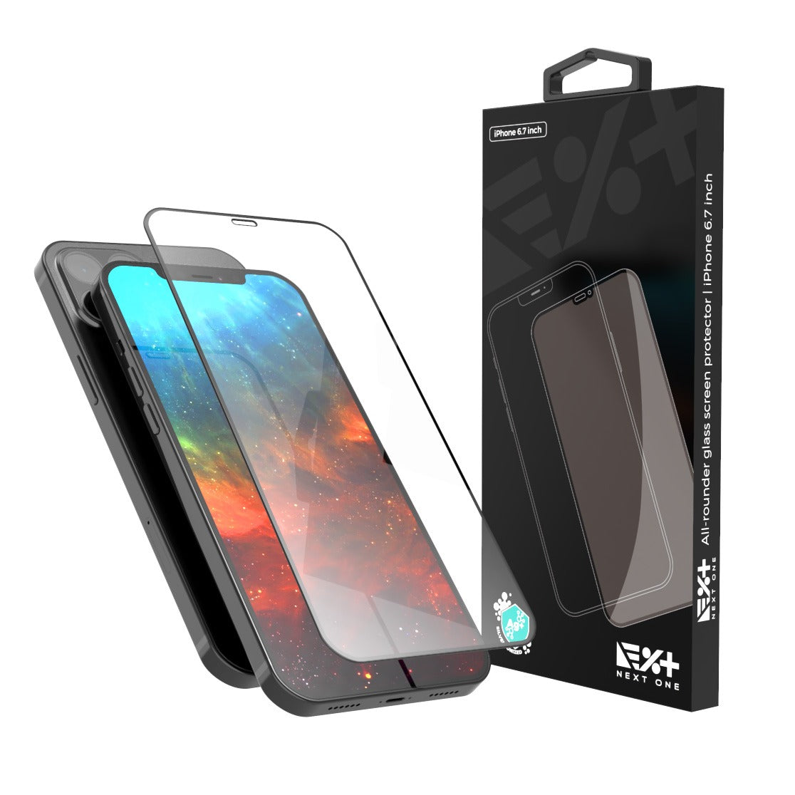 Folie de protectie din sticla 3D NEXT ONE pentru iPhone 12 / iPhone 12 Pro - iSTYLE RO