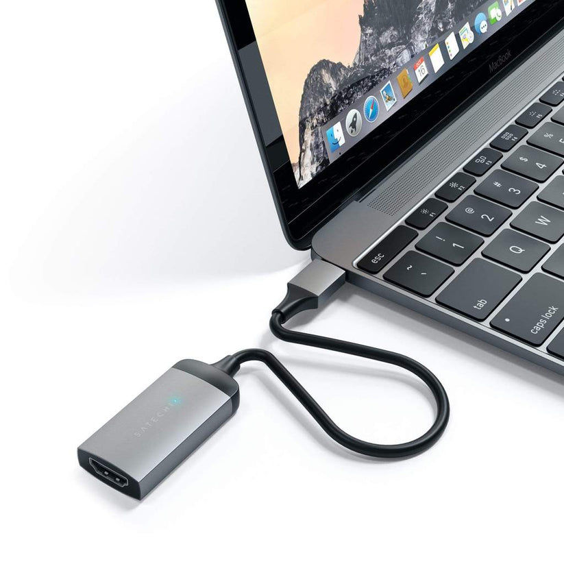 Adaptor Satechi TYPE-C to 4K HDMI ADAPTER - Space Gray - iSTYLE RO