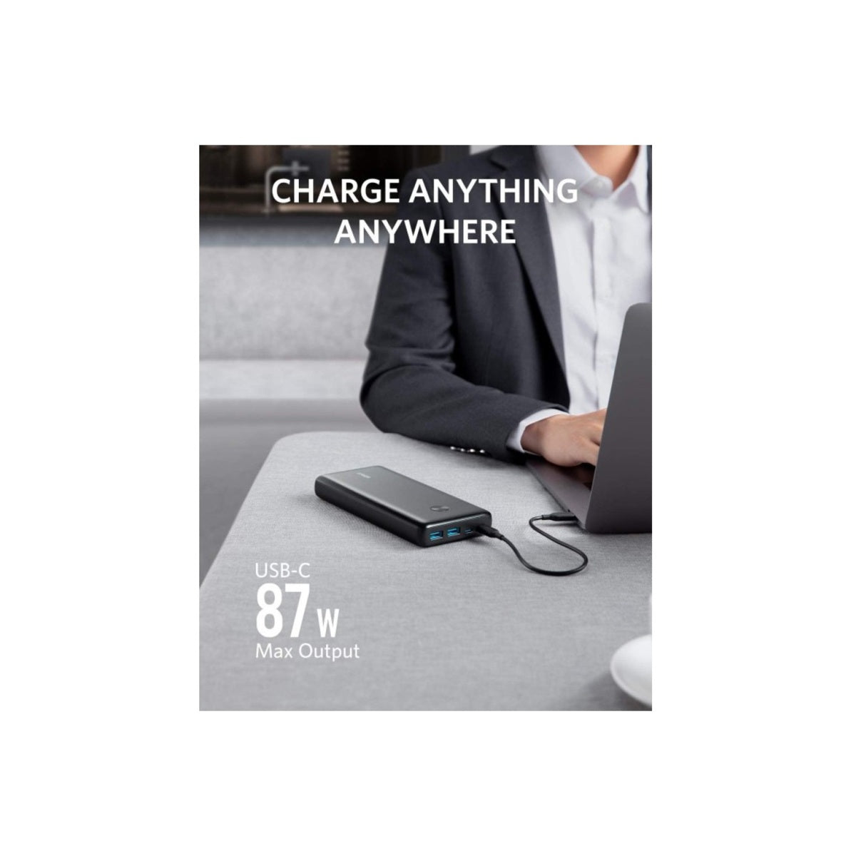 Baterie externa Anker PowerCore III Elite 25600mAh 87W Black - iSTYLE RO
