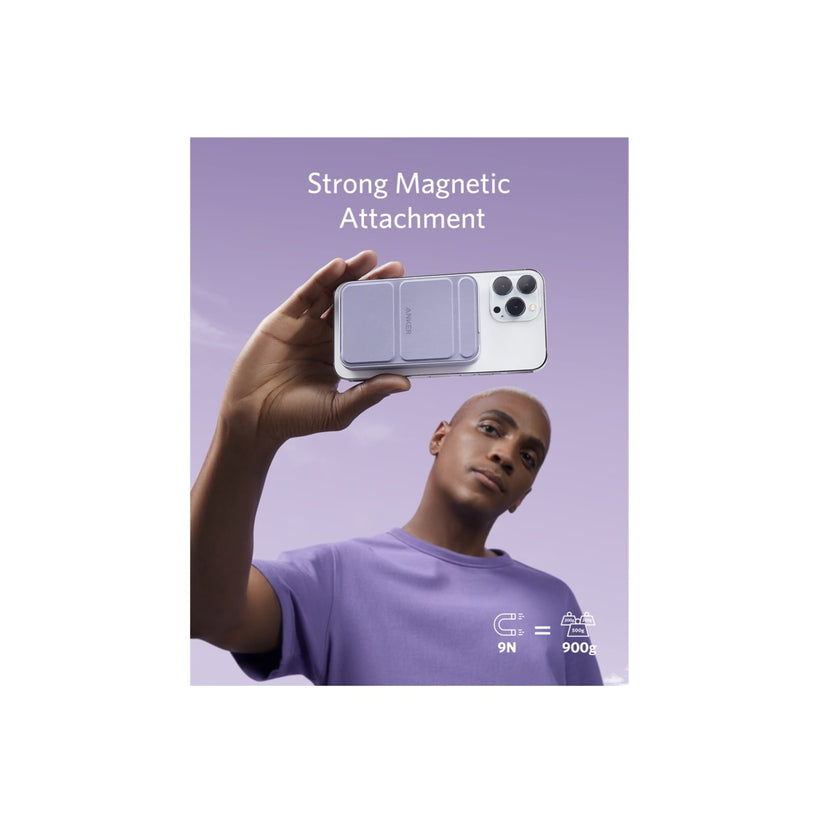 Baterie externa Anker PowerCore Mag-Go 5K - White - iSTYLE RO
