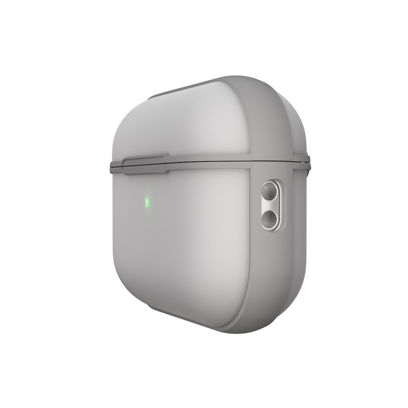 Husa de protectie NEXT ONE pentru AirPods Pro (gen. 2), TPU, Gri - iSTYLE RO