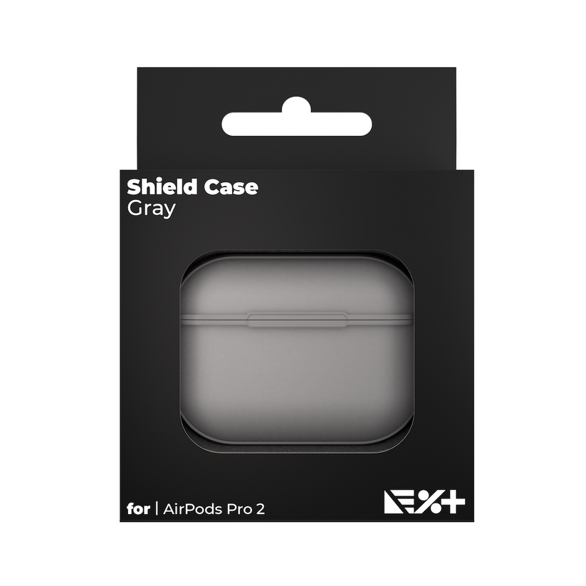 Husa de protectie NEXT ONE pentru AirPods Pro (gen. 2), TPU, Gri - iSTYLE RO