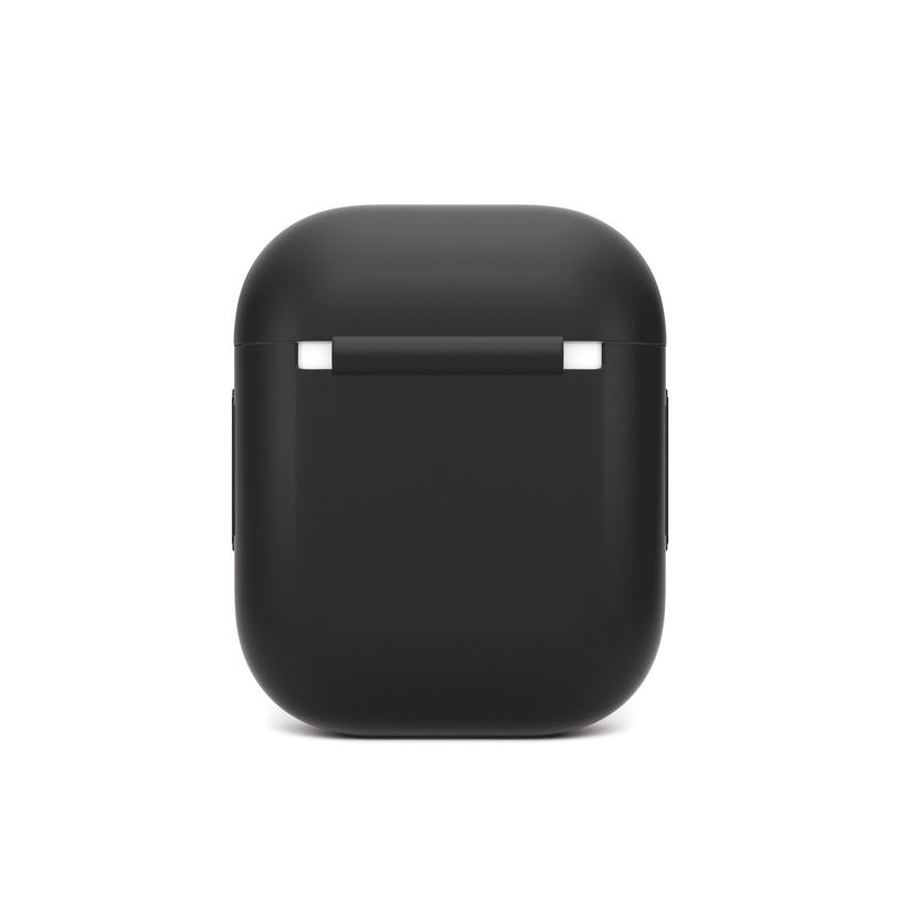 Husa de protectie NEXT ONE pentru AirPods (gen.1-2), Silicon, Negru - iSTYLE RO