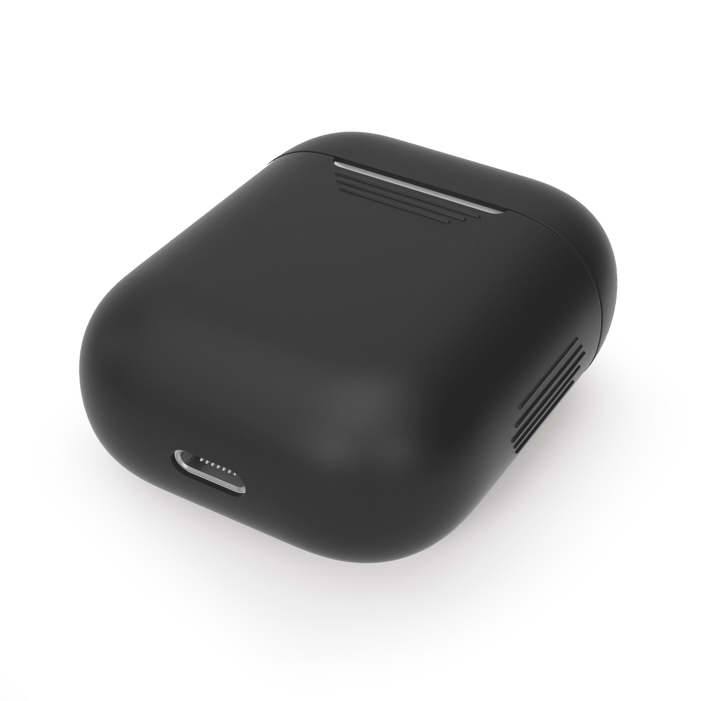 Husa de protectie NEXT ONE pentru AirPods (gen.1-2), Silicon, Negru - iSTYLE RO