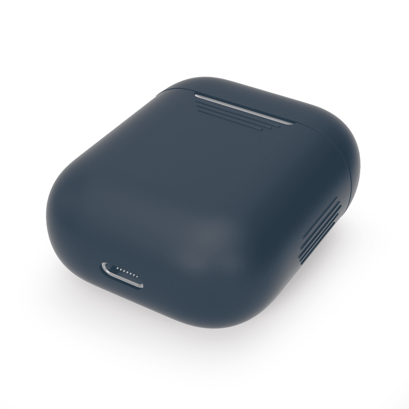 Husa de protectie NEXT ONE pentru AirPods (gen.1-2), Silicon, Albastru - iSTYLE RO
