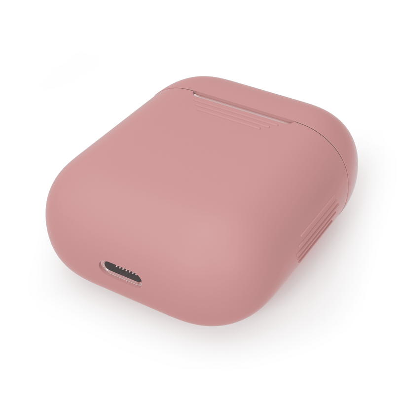 Husa de protectie NEXT ONE pentru AirPods (gen.1-2), Silicon, Roz - iSTYLE RO