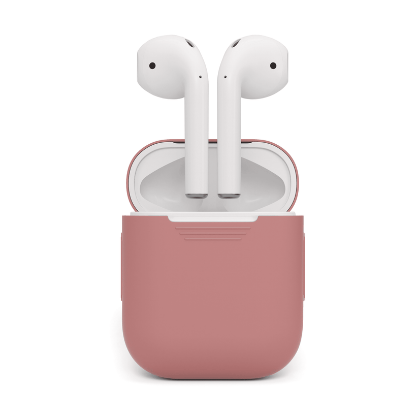 Husa de protectie NEXT ONE pentru AirPods (gen.1-2), Silicon, Roz - iSTYLE RO