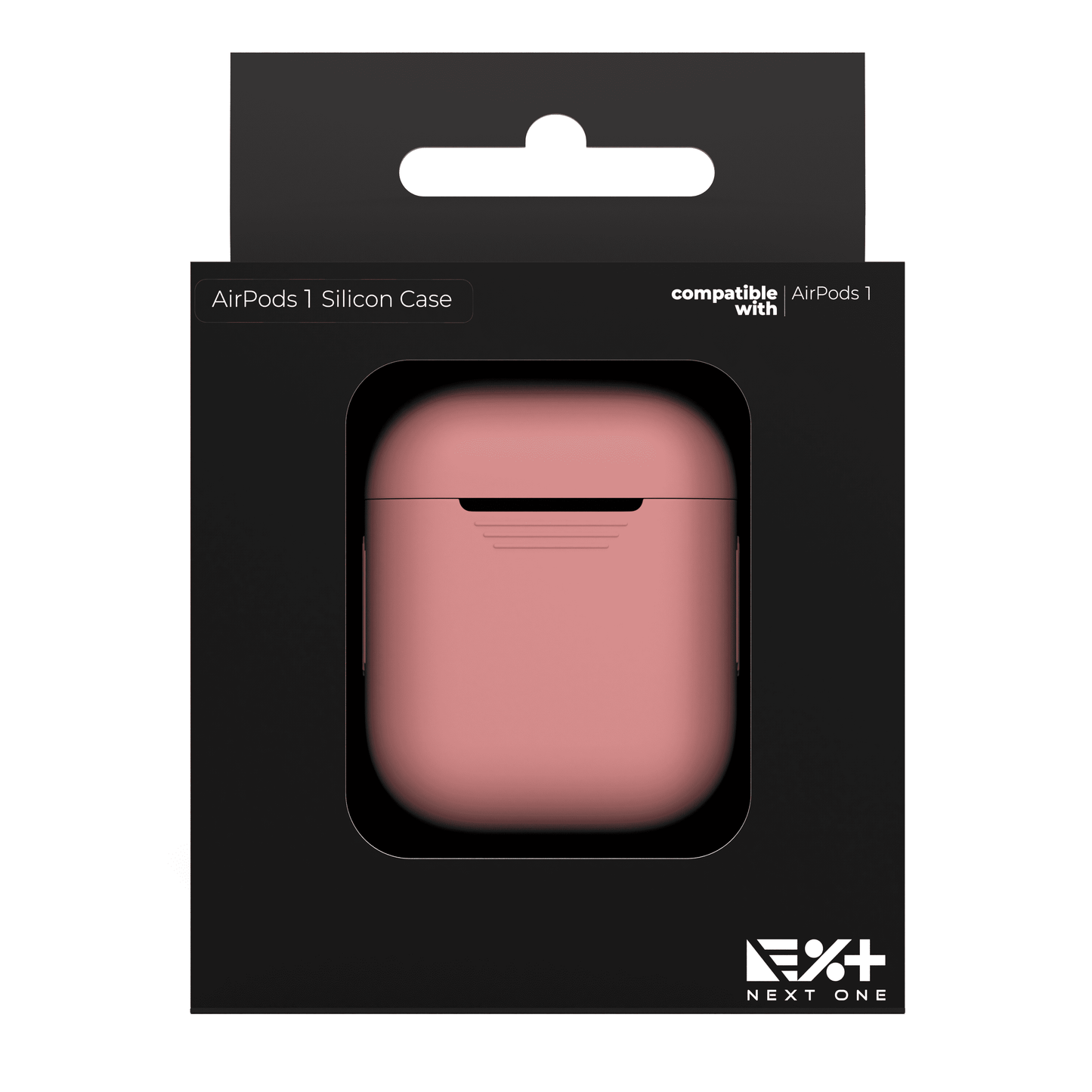 Husa de protectie NEXT ONE pentru AirPods (gen.1-2), Silicon, Roz - iSTYLE RO