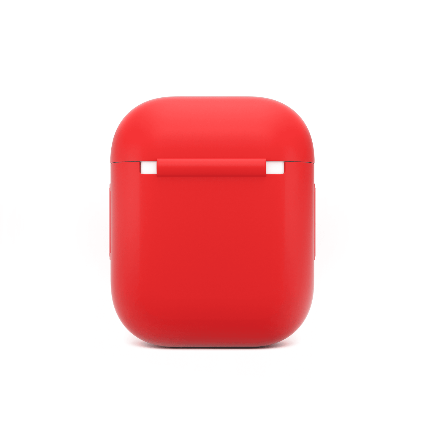 Husa de protectie NEXT ONE pentru AirPods (gen.1-2), Silicon, Rosu - iSTYLE RO