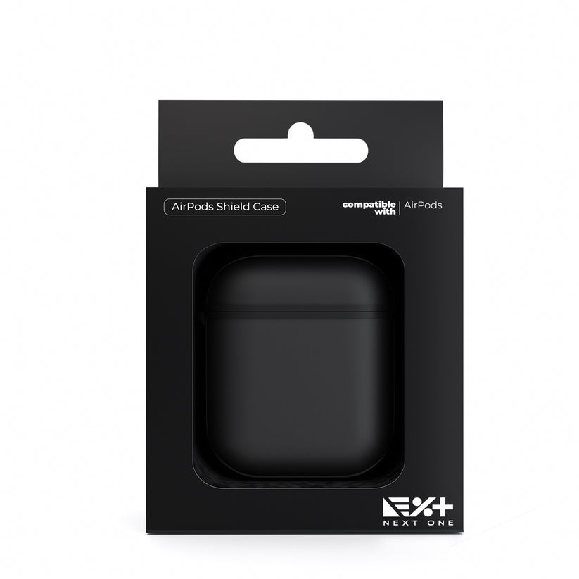 Husa de protectie NEXT ONE pentru AirPods, TPU, Negru - iSTYLE RO