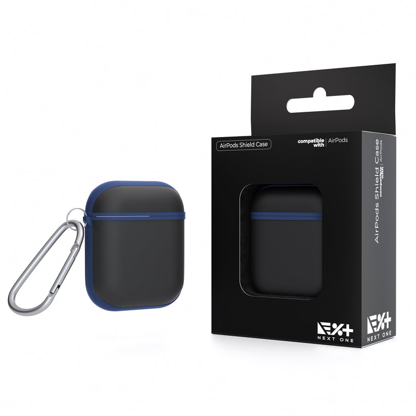 Husa de protectie NEXT ONE pentru AirPods, TPU, Albastru - iSTYLE RO