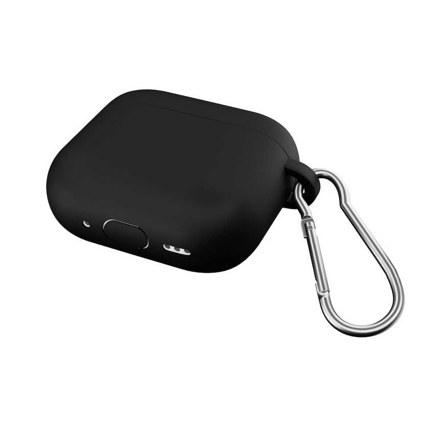Husa de protectie NEXT ONE pentru AirPods 4, Silicon, Negru - iSTYLE RO