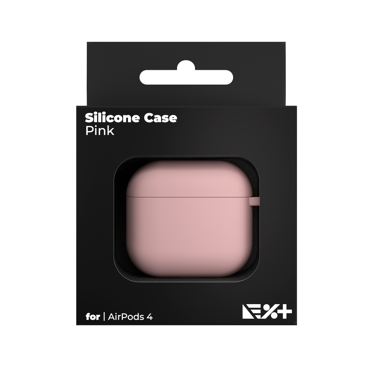 Husa de protectie NEXT ONE pentru AirPods 4, Silicon, Roz - iSTYLE RO