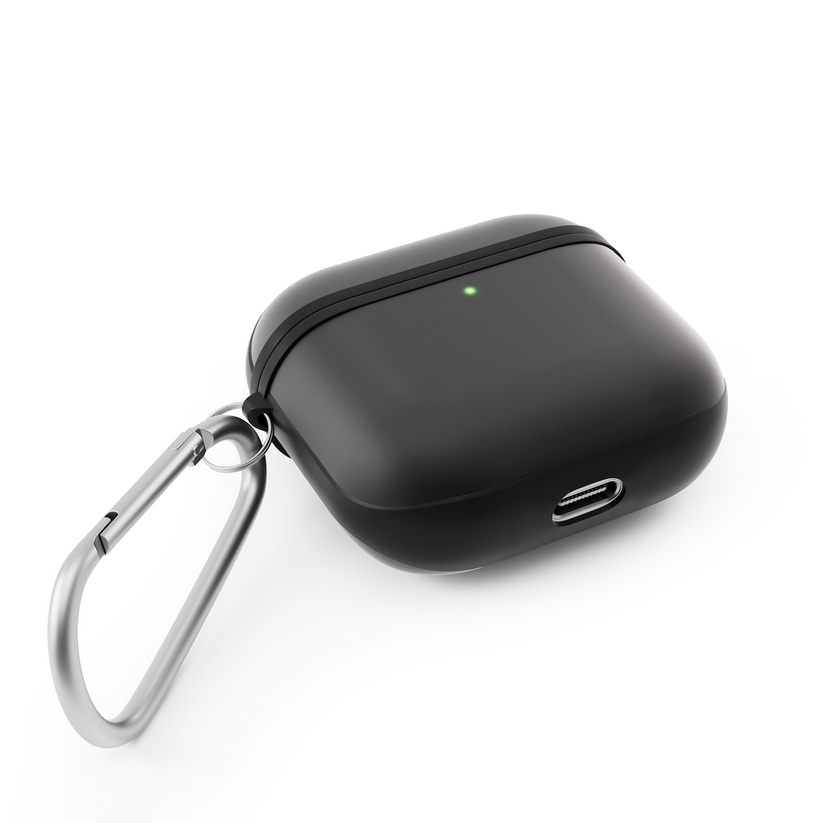 Husa de protectie NEXT ONE pentru AirPods 4, TPU, Negru - iSTYLE RO