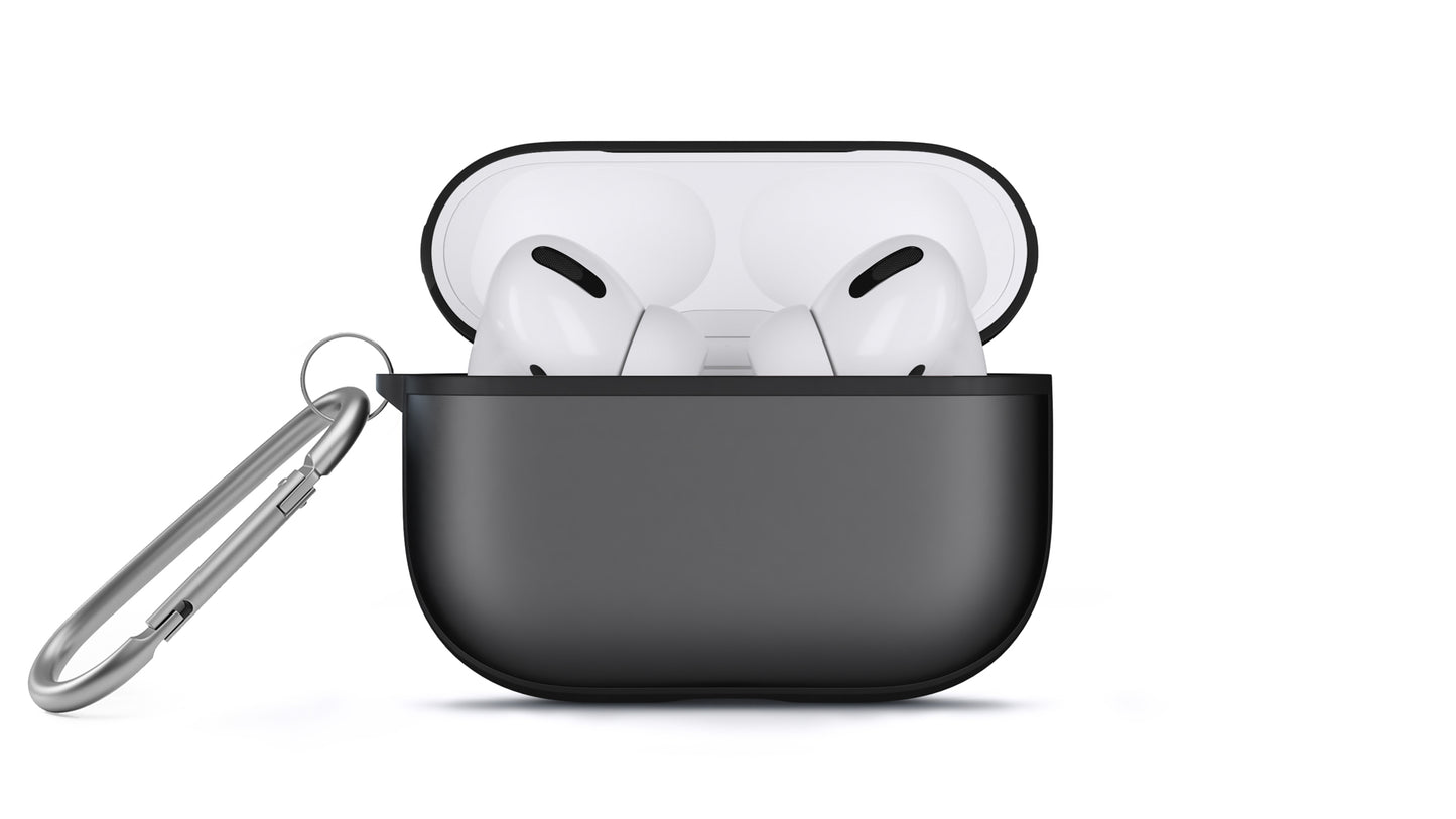 Husa de protectie NEXT ONE pentru AirPods Pro, TPU, Negru - iSTYLE RO
