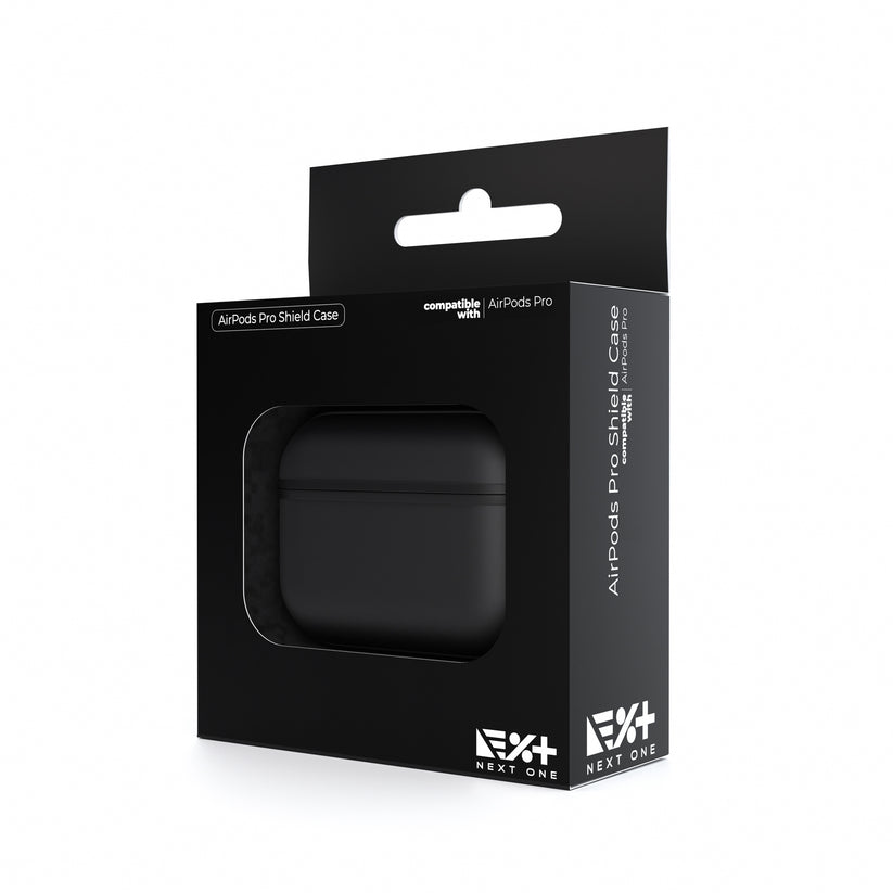 Husa de protectie NEXT ONE pentru AirPods Pro, TPU, Negru - iSTYLE RO