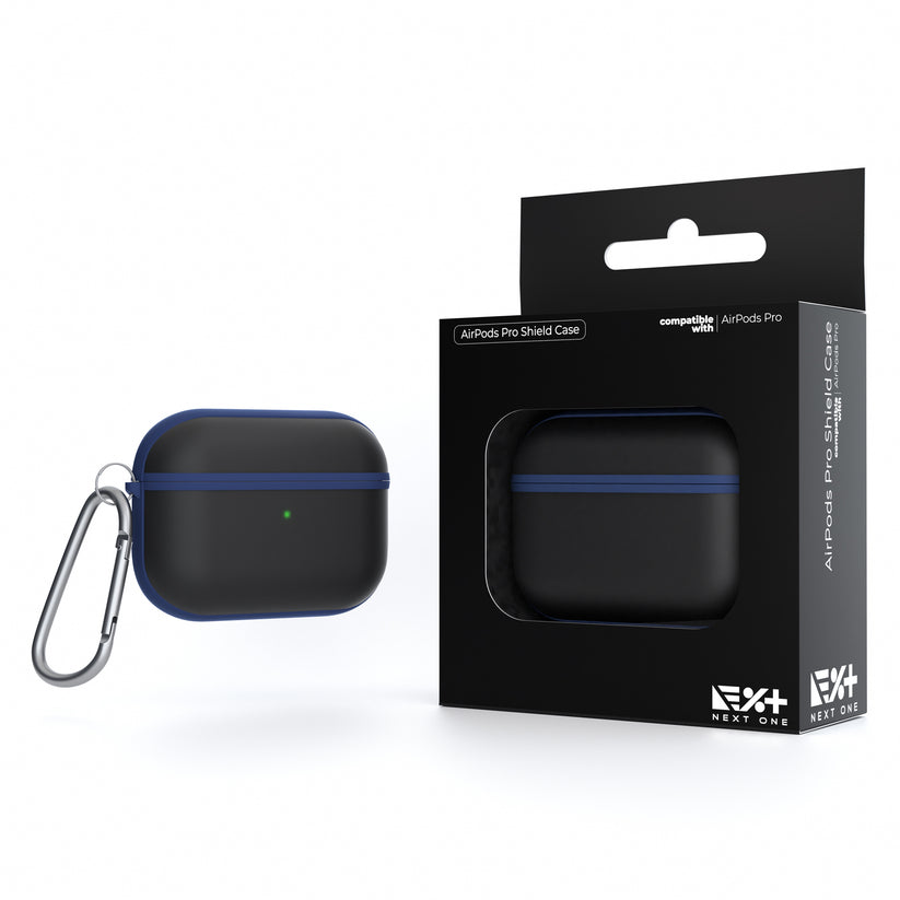 Husa de protectie NEXT ONE pentru AirPods Pro, TPU, Albastru - iSTYLE RO