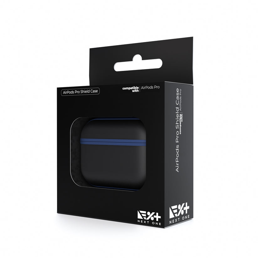 Husa de protectie NEXT ONE pentru AirPods Pro, TPU, Albastru - iSTYLE RO