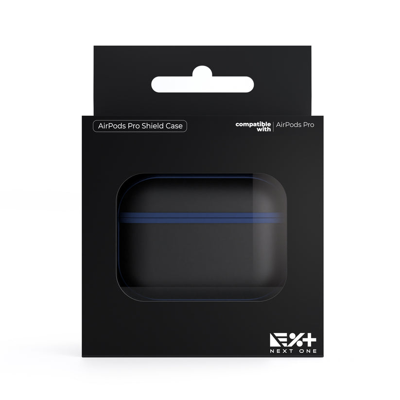 Husa de protectie NEXT ONE pentru AirPods Pro, TPU, Albastru - iSTYLE RO