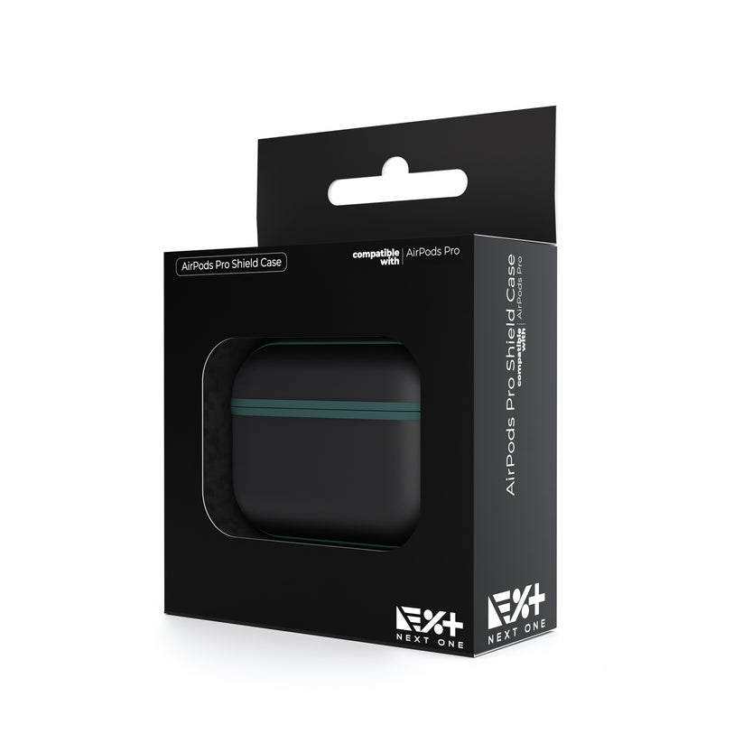 Husa de protectie NEXT ONE pentru AirPods Pro, TPU, Verde - iSTYLE RO