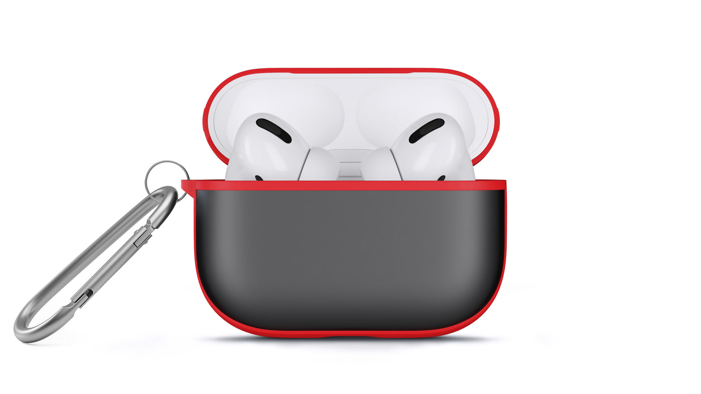 Husa de protectie NEXT ONE pentru AirPods Pro, TPU, Rosu - iSTYLE RO