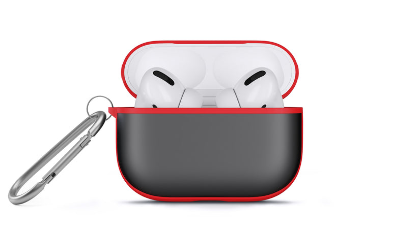 Husa de protectie NEXT ONE pentru AirPods Pro, TPU, Rosu - iSTYLE RO