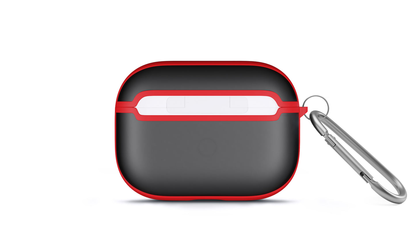 Husa de protectie NEXT ONE pentru AirPods Pro, TPU, Rosu - iSTYLE RO