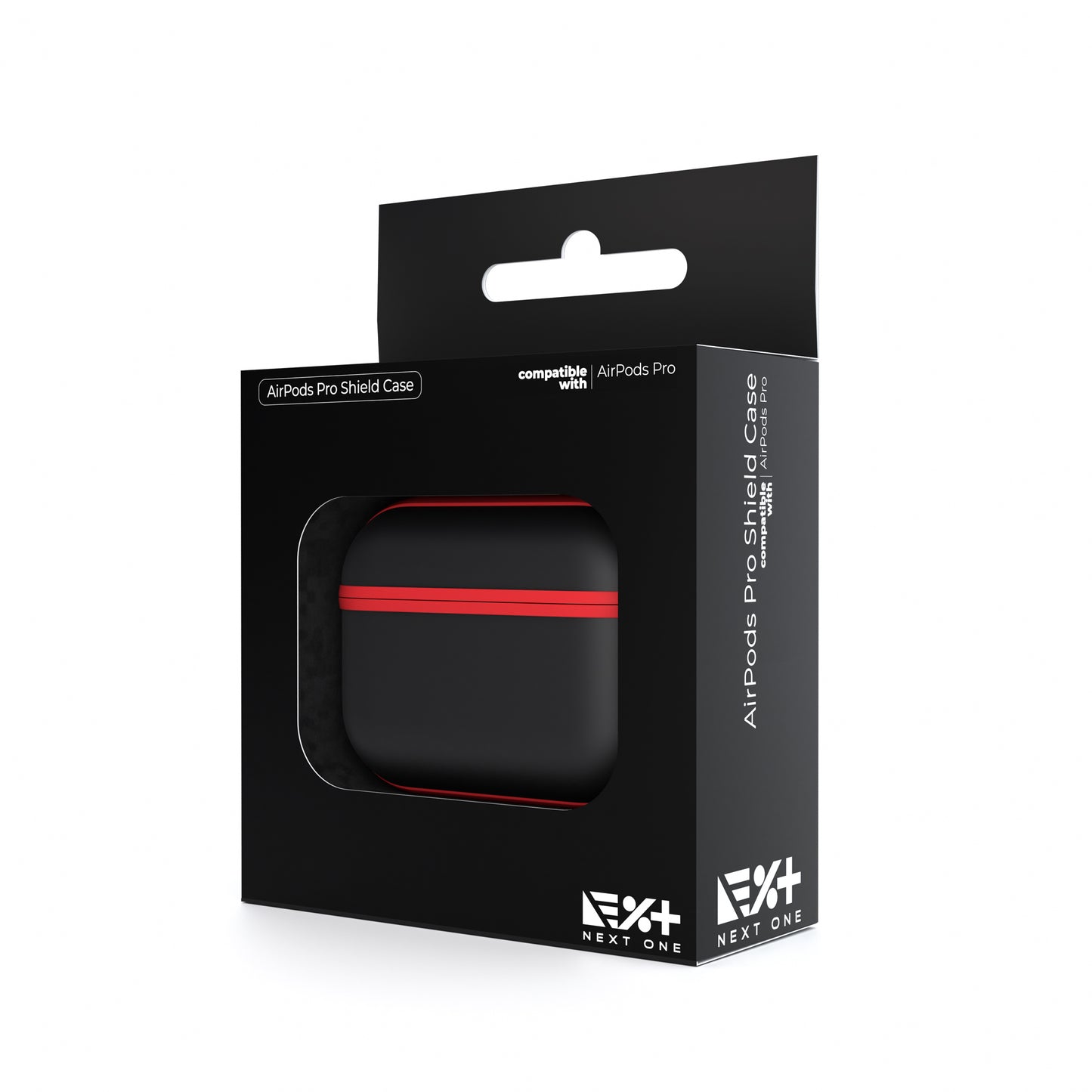 Husa de protectie NEXT ONE pentru AirPods Pro, TPU, Rosu - iSTYLE RO