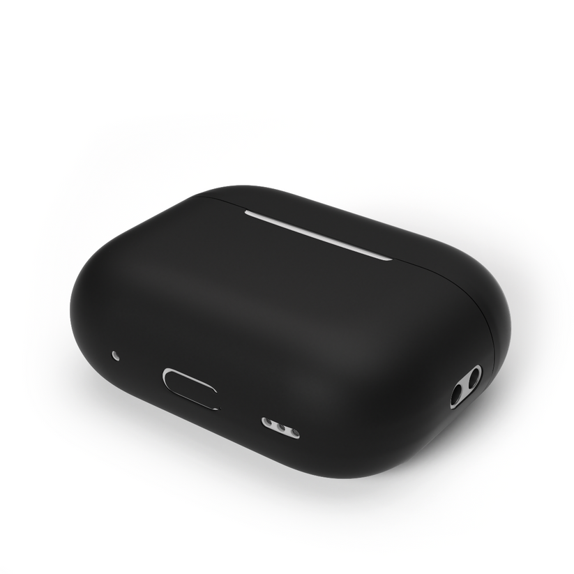 Husa de protectie NEXT ONE pentru AirPods Pro (gen.2), Silicon, Negru - iSTYLE RO